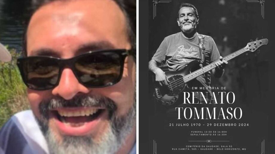 Renato Tommaso, baixista do Jota Quest, falece aos 54 anos. Banda e família prestam homenagens emocionantes ao músico que marcou gerações.