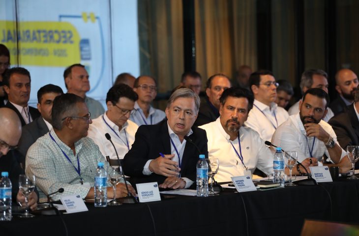 O secretário da Sejusp, Antonio Carlos Videira