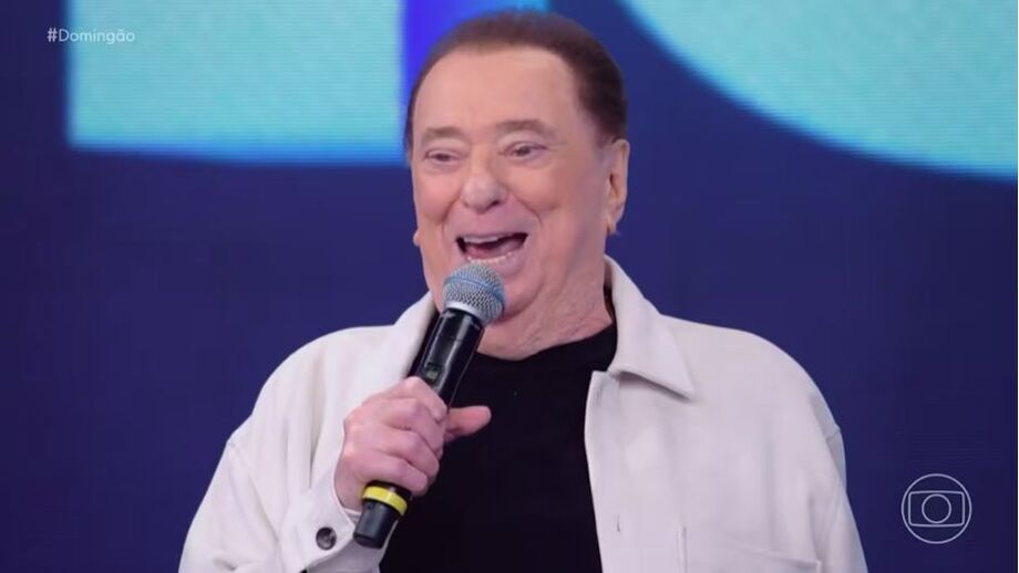 Raul Gil esteve no Domingão em março deste ano.