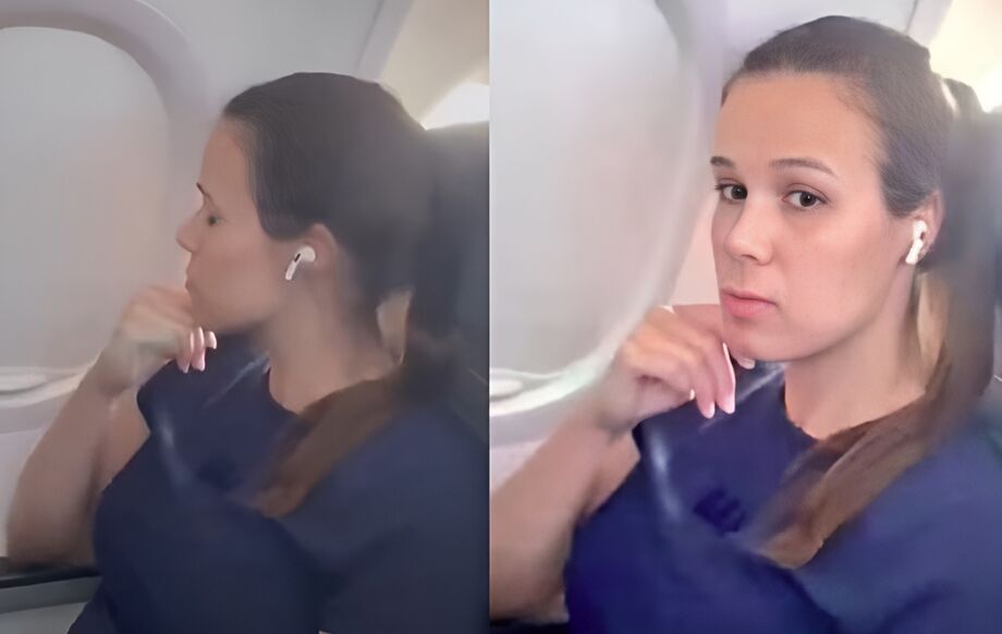 'Perdi totalmente o meu controle', diz mulher que filmou polêmica em avião