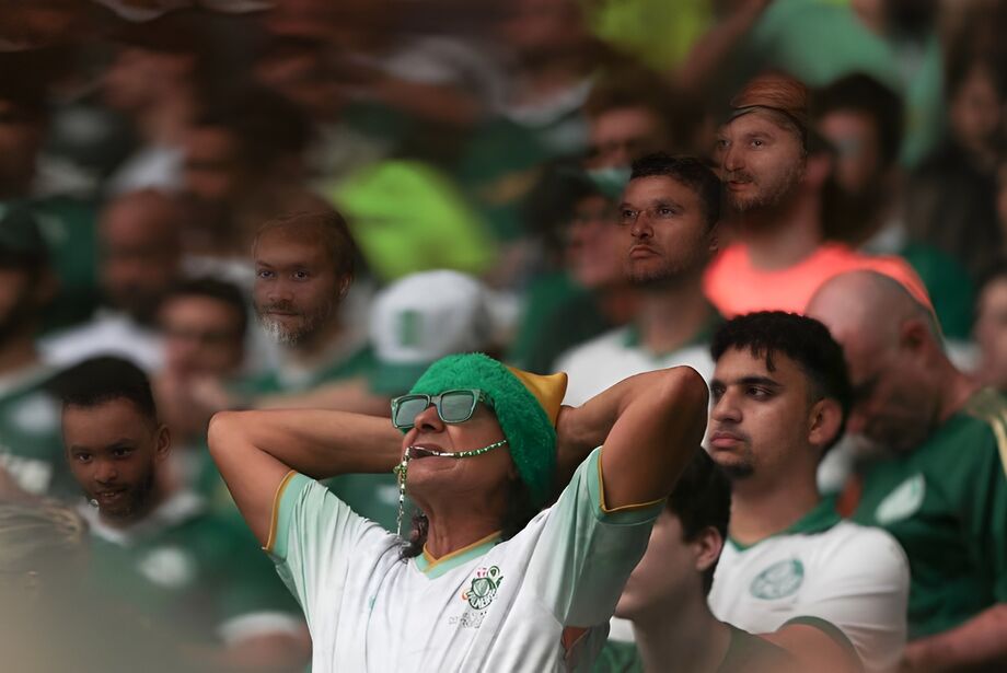 Torcida do Palmeiras acompanhou em casa uma derrota para o Fluminense na rodada derradeira do Brasileirão