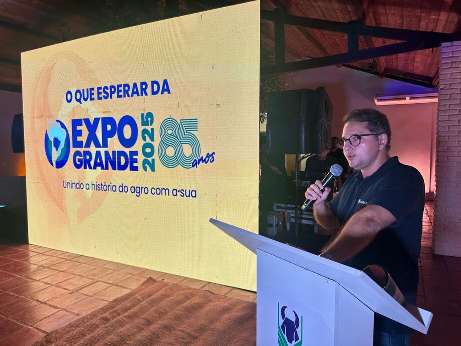 Presidente da Acrissul, Guilherme Bumlai, revela expectativas para edição de 85 anos