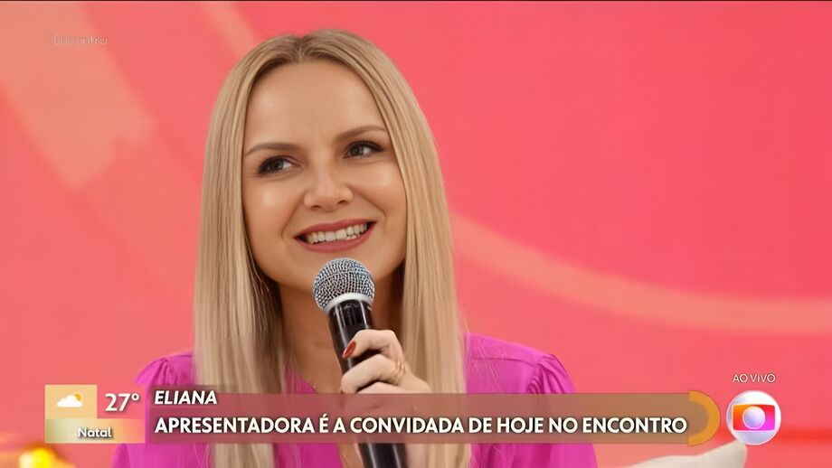 Eliana participou do programa Encontro e fez um balanço de 2024