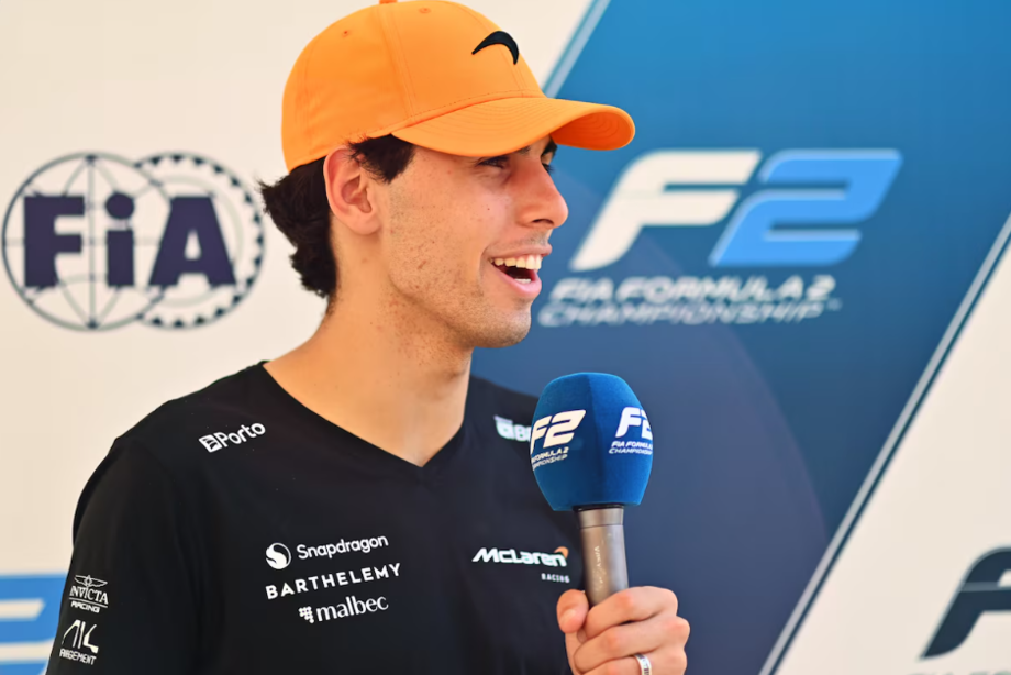 Gabriel Bortoleto chegou em segundo lugar e conquistou o título da Fórmula 2.
