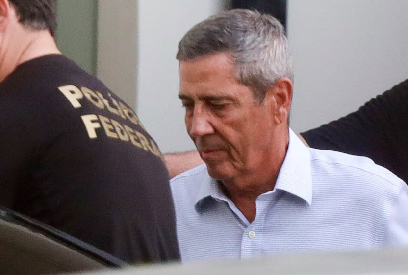 O general da reserva Walter Braga Netto, preso por tentar obstruir investigações sobre a tentativa de golpe de Estado