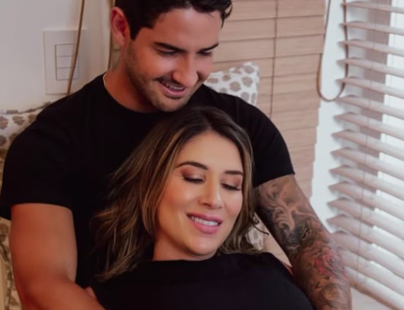 Alexandre Pato e Rebeca Abravanel