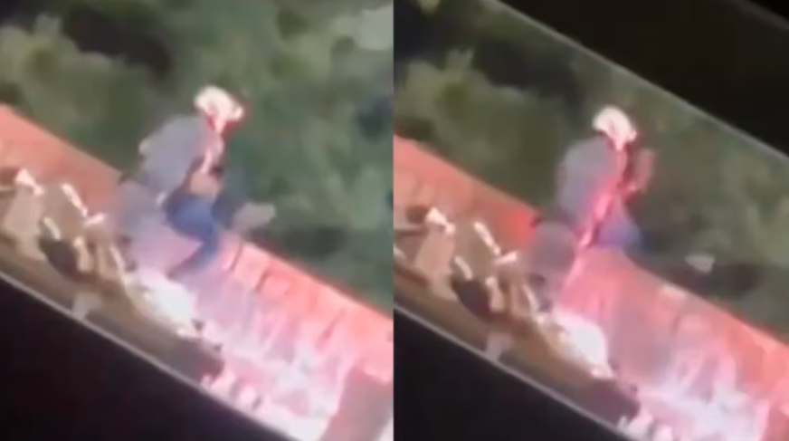 PM joga homem de ponte em SP