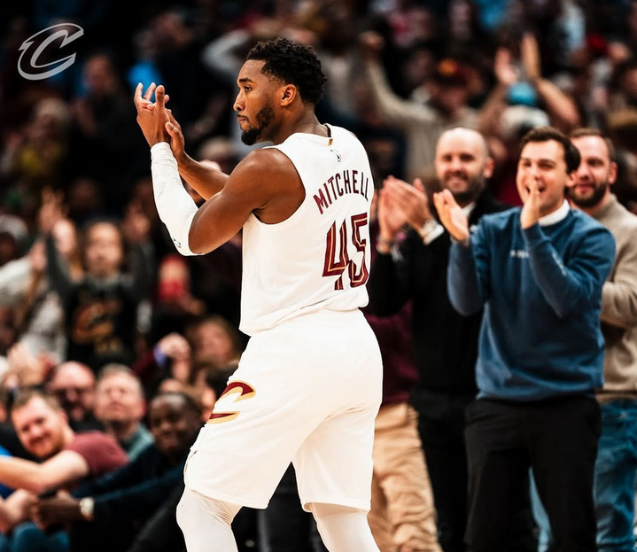 Donovan Mitchell, jogador do Cleveland Cavaliers