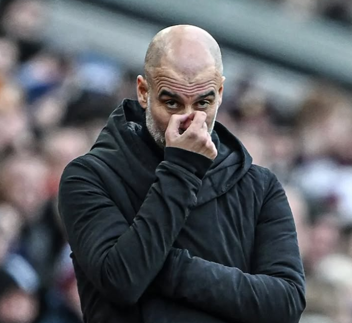 A equipe de Pep Guardiola chega à oitava derrota nos últimos 11 jogos