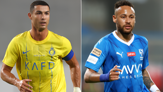 O craque português, do Al-Nassr, vinha sendo cotado para o lugar de Neymar, indicando o que poderia ser a saída do atacante do clube saudita