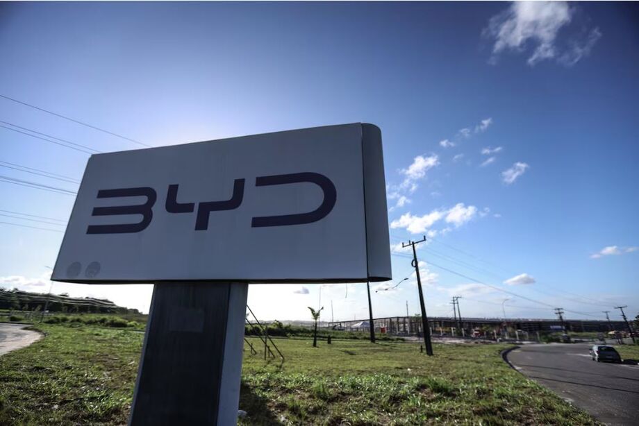 Unidade da BYD foi instalada no local onde foi a fábrica da Ford e conta com incentivos do governo da Bahia