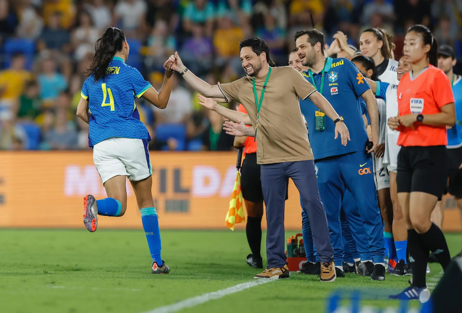 Seleção brasileira feminina evolui e encerra o ano como a 7ª melhor do mundo no ranking da Fifa
