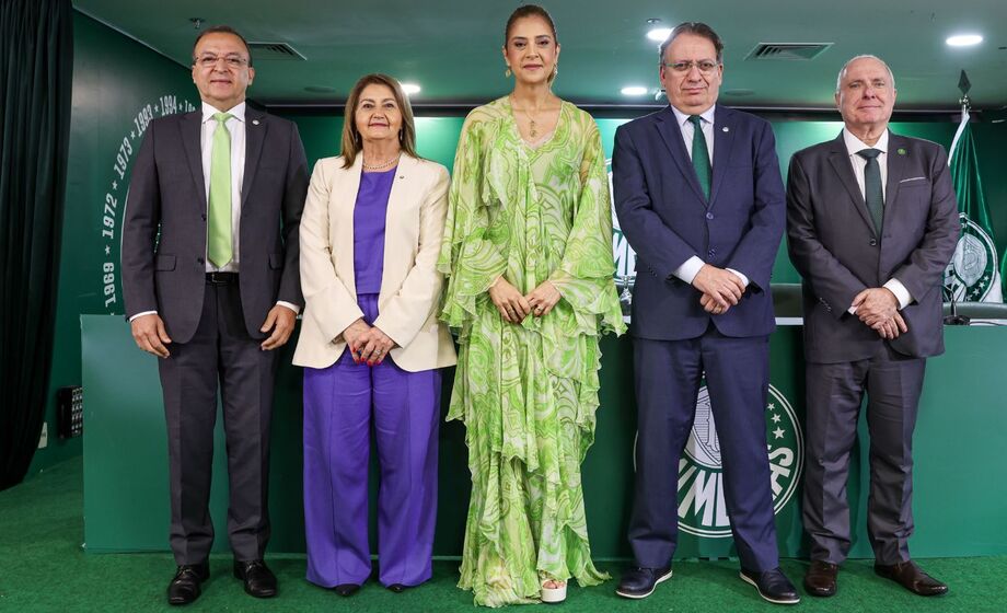 Leila Pereira toma posse para 2º mandato no Palmeiras: 'Que seja ainda melhor e mais vitorioso'