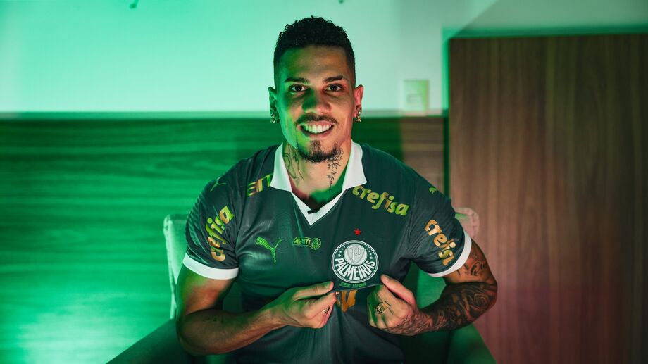 Palmeiras anuncia a contratação de Paulinho
