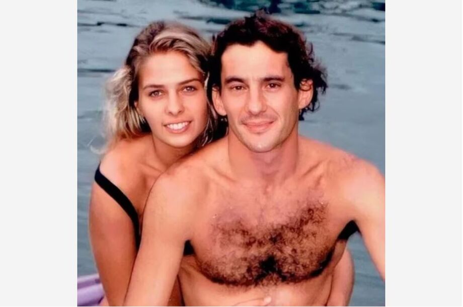 Adriane Galisteu e Ayrton Senna