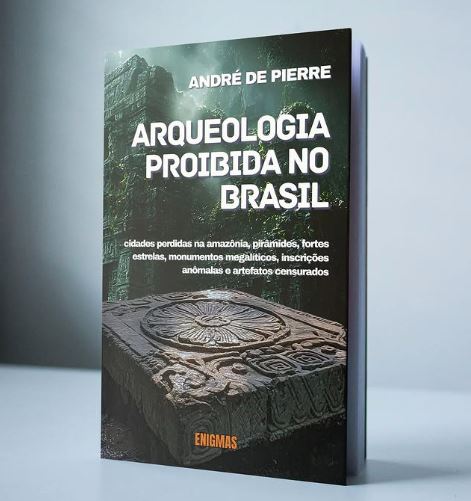 Será lançado o livro Arqueologia Proibida no Brasil, de André de Pierre, no Espaço 067 Vinhos, localizado no Shopping Campo Grande