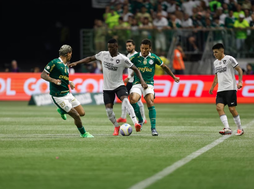 Somente Botafogo e Palmeiras possuem chances de título no Brasileirão