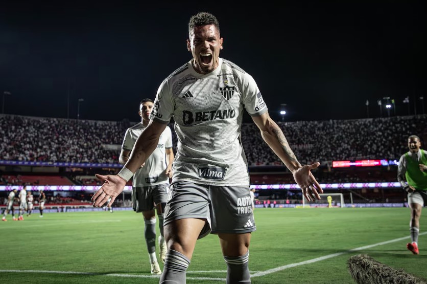 Paulinho foi revelado pelo Vasco e está no Atlético-MG desde o começo de 2023