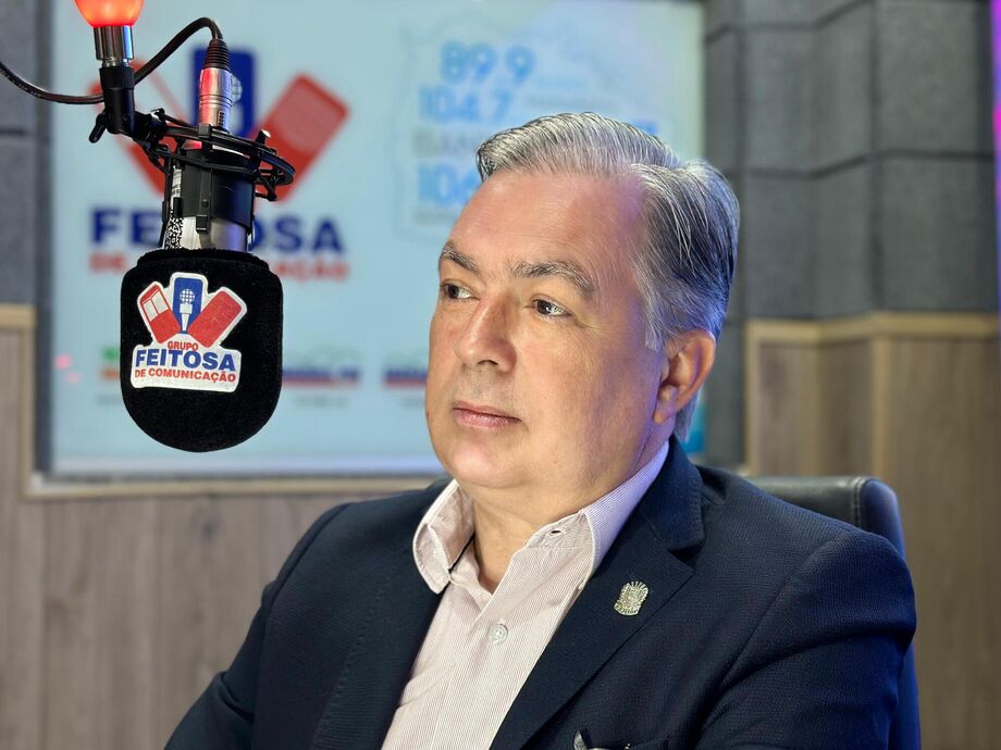 Secretário Antônio Carlos Videira fala sobre segurança pública no MS no Giro Estadual de Notícias.