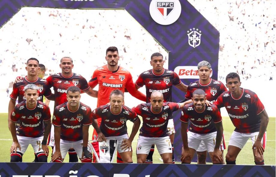 11 titulares do São Paulo contra o Grêmio no Brasileirão de 2024