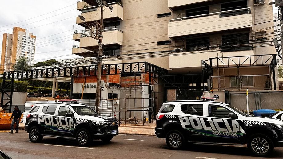 Um homem armado invadiu o edifício Leblon, localizado na Rua 13 de Junho, em Campo Grande