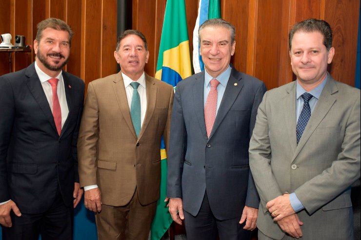 Mesa Diretora será reconduzida para o comando da ALEMS durante o biênio 2025-2026