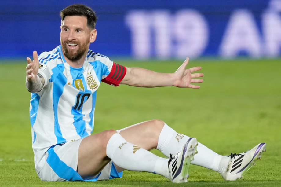 Messi foi um dos escolhido para receber a Medalha Presidencial da Liberdade.