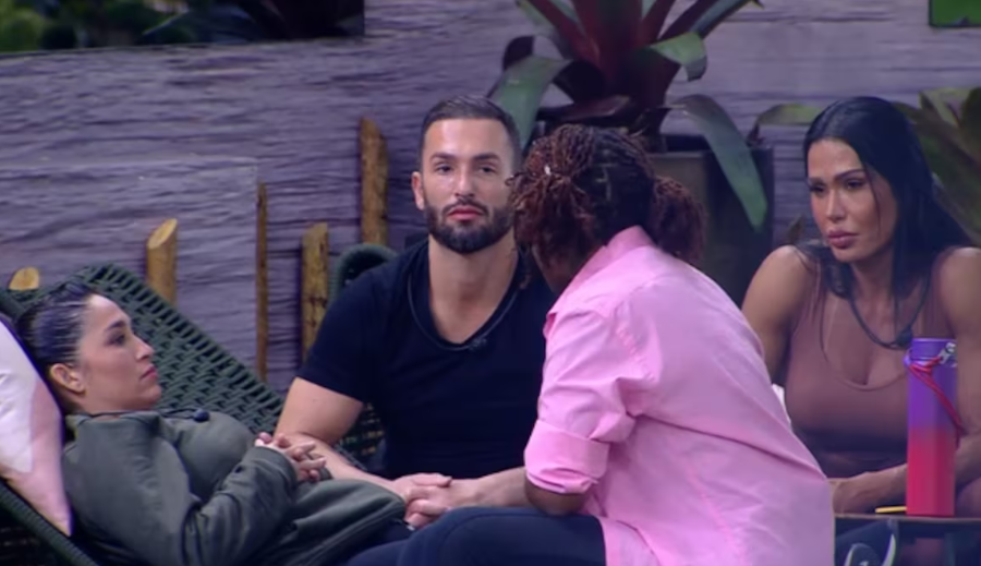 Diego Hypolito revela no BBB 25 ter usado lace nas Olimpíadas de 2016 e detalha transplante capilar que realizou após a competição.