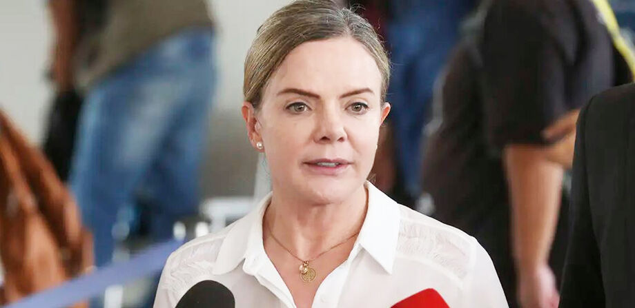 A deputada Gleisi Hoffmann (PT-PR)
