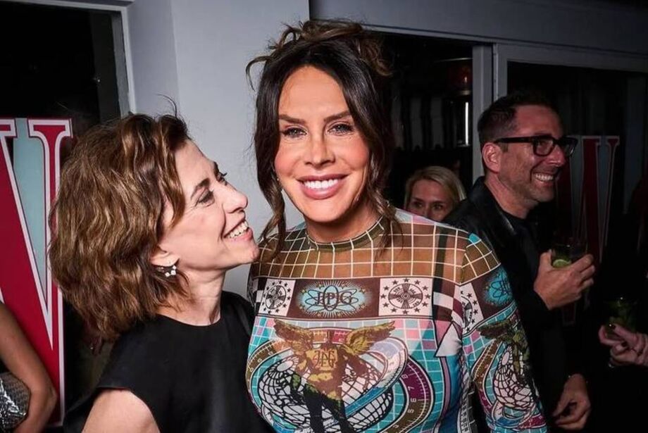 Fernanda Torres e Karla Sofía Gascón durante festa da revista W em Los Angeles, nos Estados Unidos.