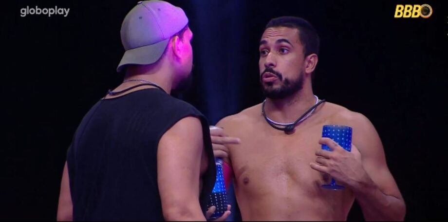 Maike criticou Diego em conversa com Vinícius