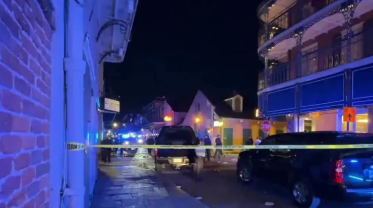 Atropelamento deixou mortos em Nova Orleans