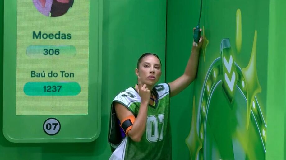 Renata foi uma das participantes que soltou a voz na prova do líder do 'BBB 25'