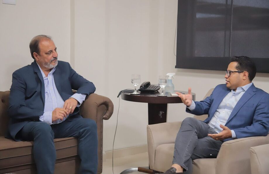Presidente da Câmara de Campo Grande debate parceria com Energisa para sessões comunitárias