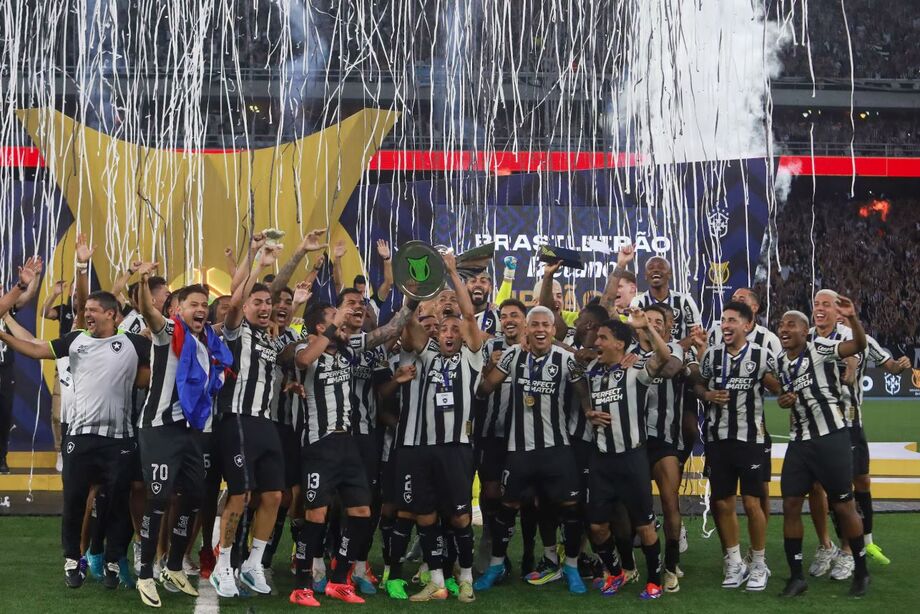 O Botafogo foi o campeão brasileiro de 2024.