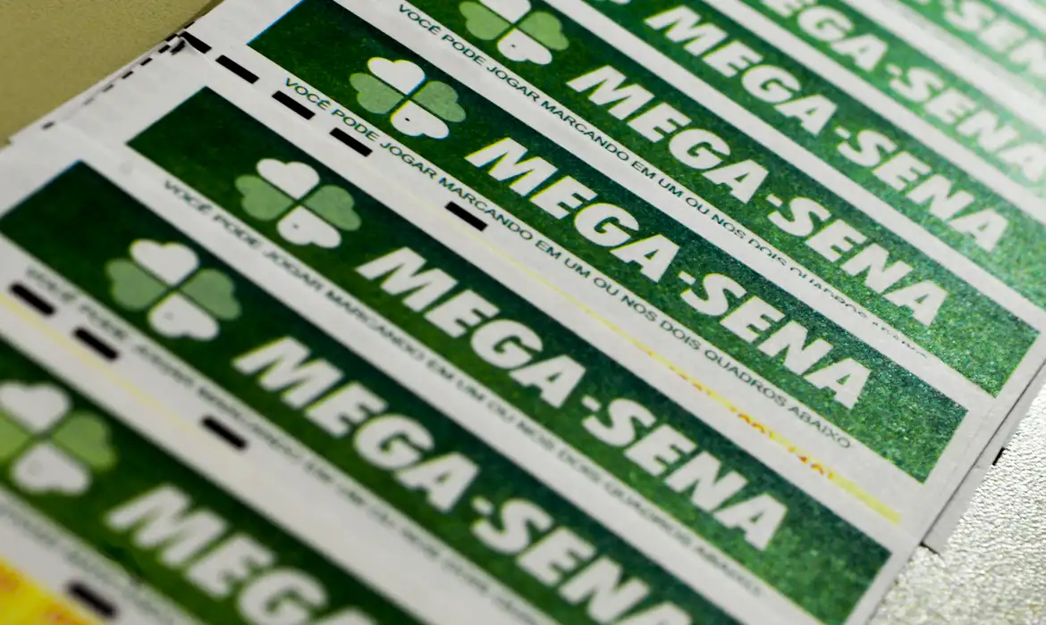 Mega-Sena acumula para R$ 34 milhões.