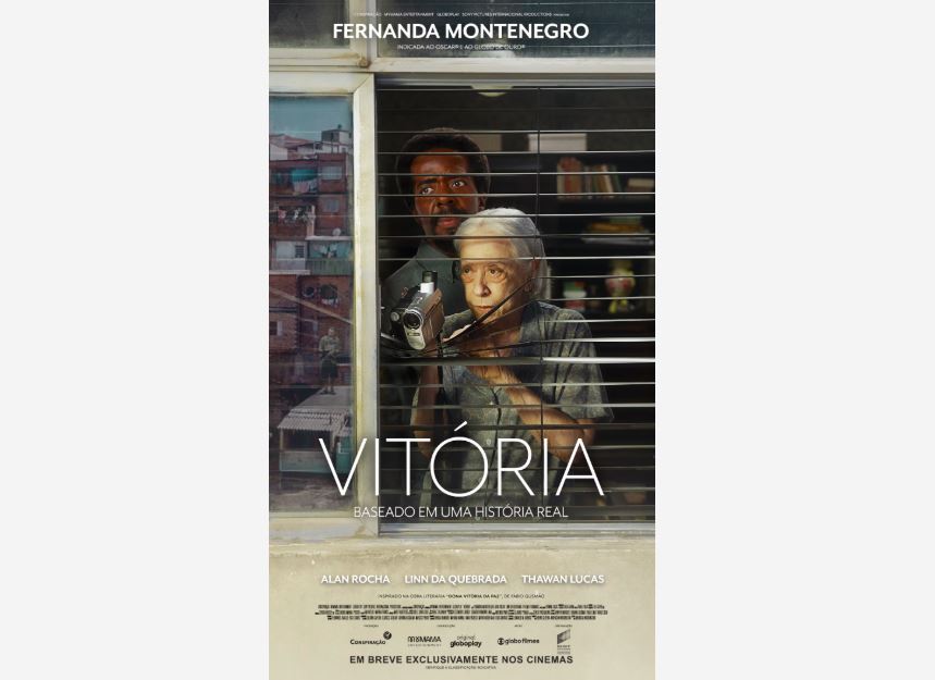 O longa Vitória, estrelado por Fernanda Montenegro, ganhou um novo cartaz.