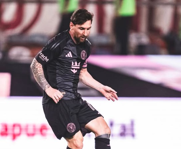 Messi em amistoso com o Inter Miami