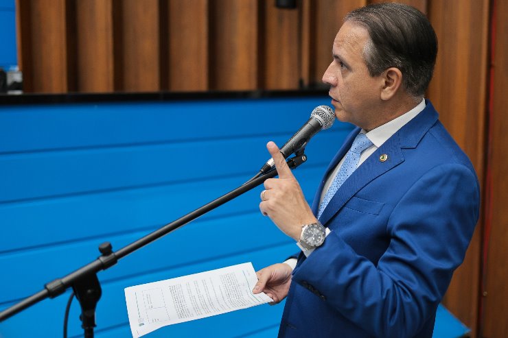 O deputado estadual Coronel David (PL)