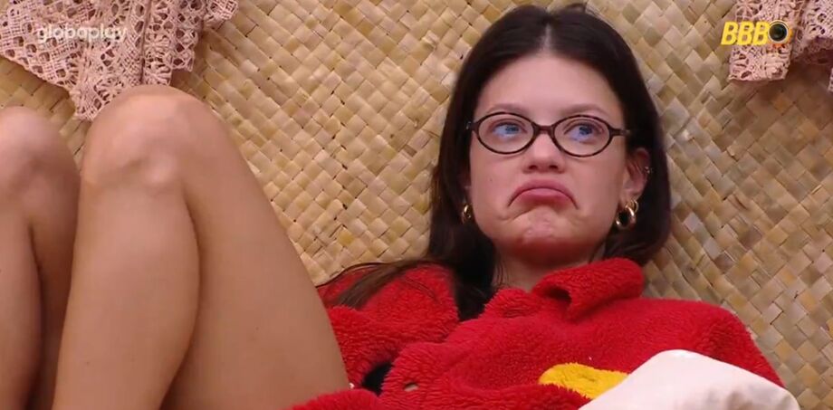 Vitória Strada não esconde a insatisfação no BBB 25