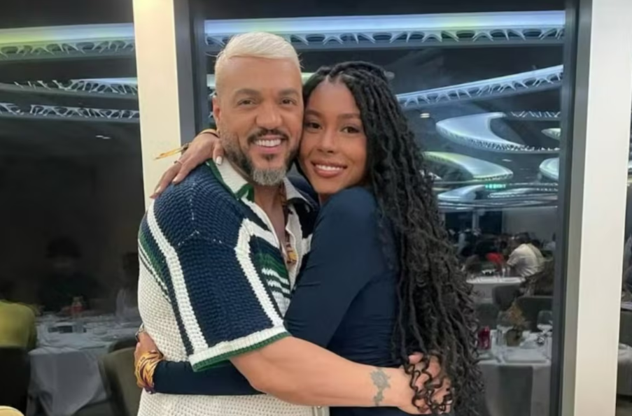 Giovanna é irmã de Gracyanne Barbosa, ex-mulher de Belo