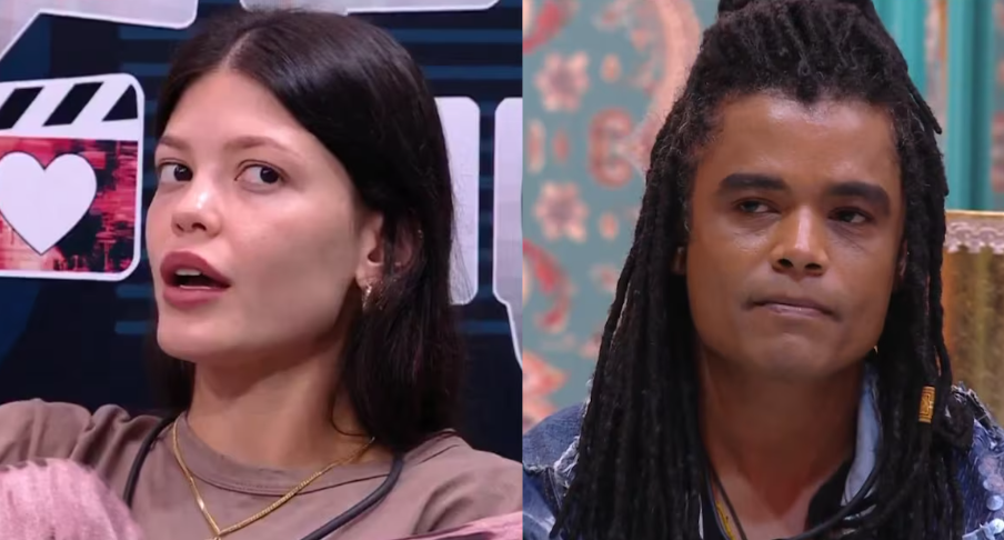 Vitória Strada se preocupa com possibilidade de Diogo Almeida estar fortalecido fora do 'BBB 25'.
