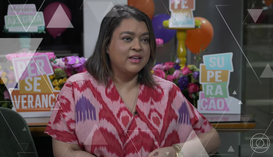 Preta Gil em entrevista ao 'Fantástico', da TV Globo, exibida em 16 de fevereiro de 2025