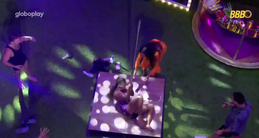 Aline sofre queda no 'BBB 25'.