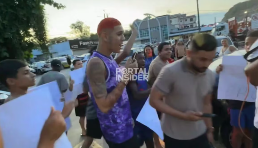 Fãs de Oruam agrediram o repórter.