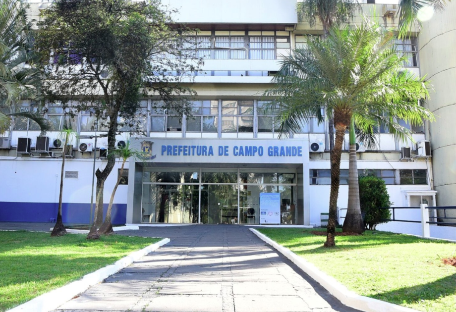 Fachada da Prefeitura Municipal de Campo Grande