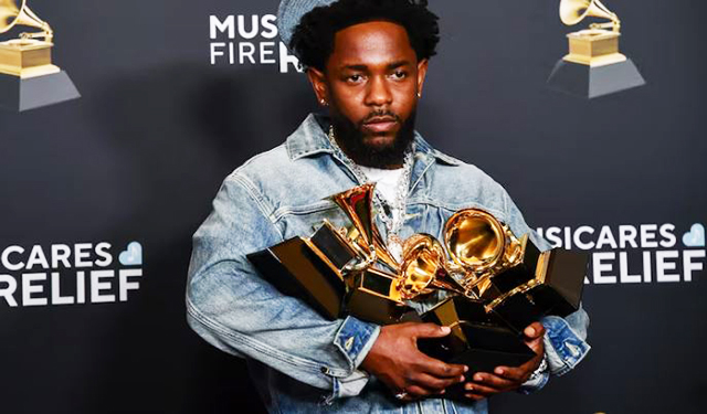 O rapper Kendrick Lamar ganhou cinco Grammys por sua canção Not Like Us