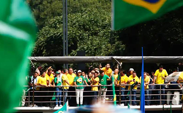 Jair Bolsonaro confirmou ato