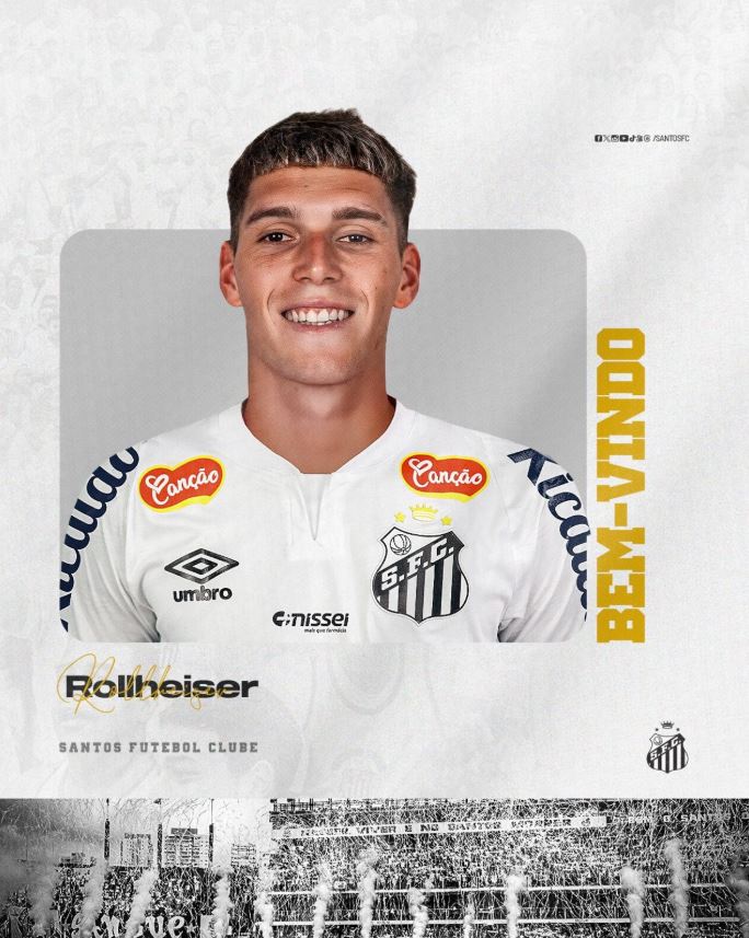 Rollheiser é anunciado pelo Santos