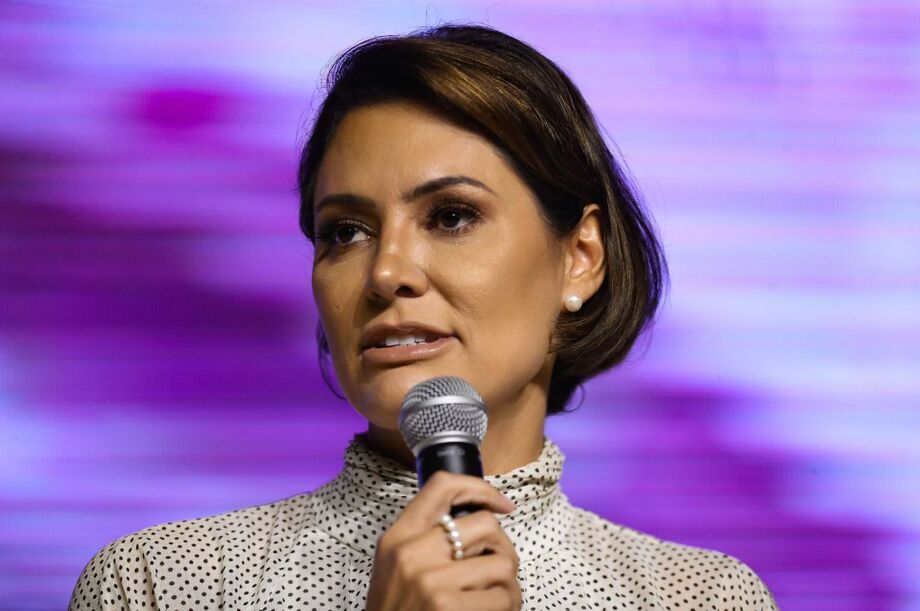 A ex-primeira dama, Michelle Bolsonaro